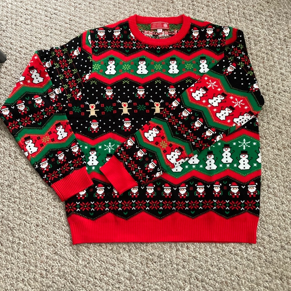 NWT ugly Xmas sweater. Size XL
